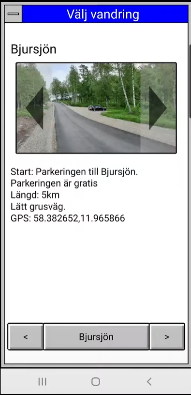 App meny